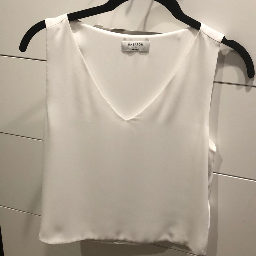 Aritzia Babaton Murphy Blouse, Silk, XS